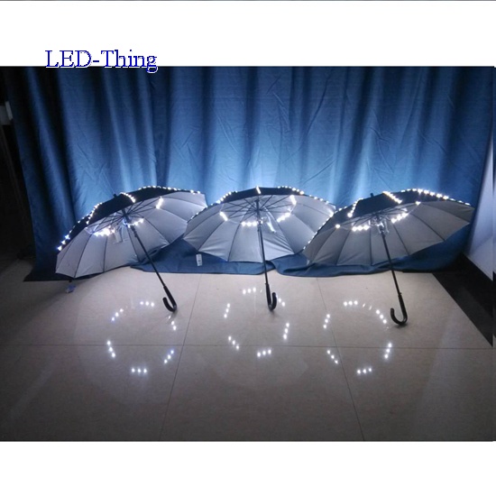 LED Light Umbrella Lights Battery Operated with Torch Flashlight