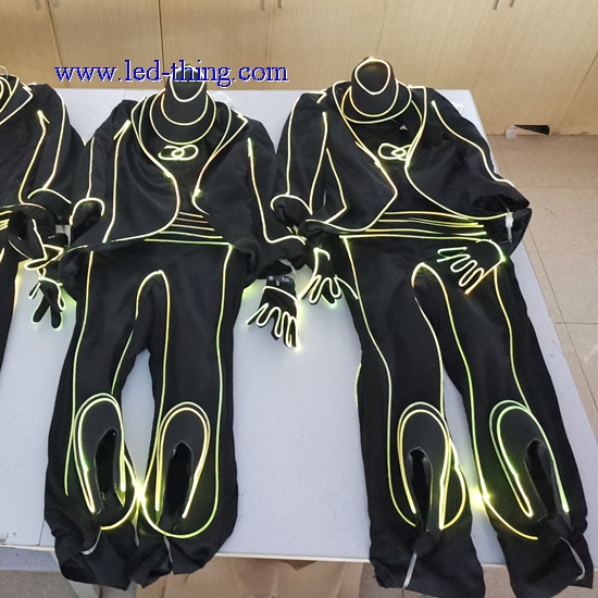 Fiber Optic Tail Coat Costume