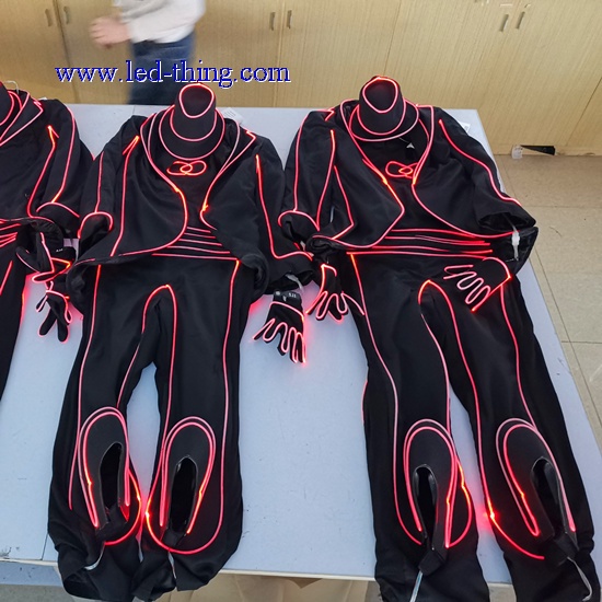 Fiber Optic Tail Coat Costume