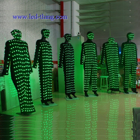 Full LED Flyboard Light Costume for Adult
