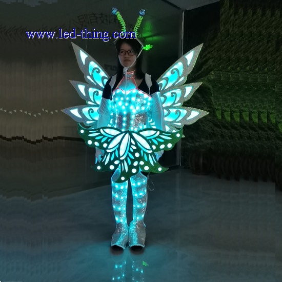 Fabulous LED Prom Butterfly Dress Costume