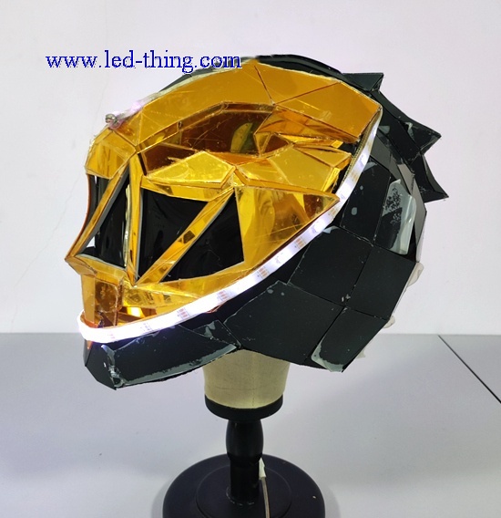 LED & Mirror Super Soldier Helmet