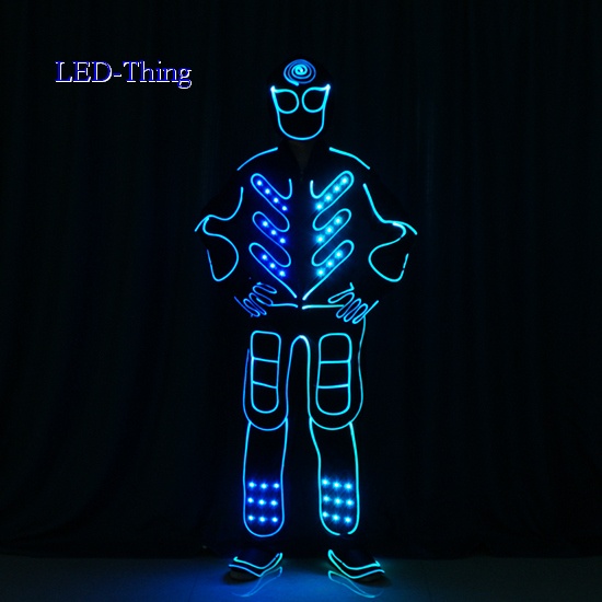 LED Tron Act Luminous Costume
