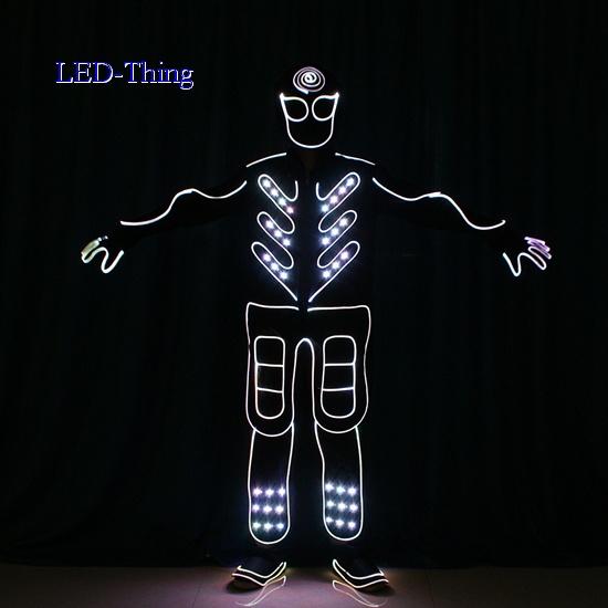 LED Tron Act Luminous Costume