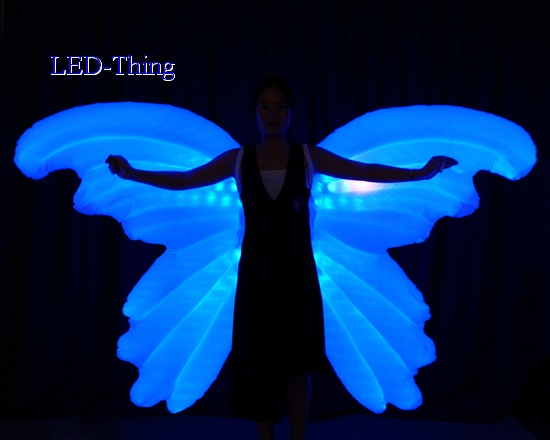 LED Inflatable Butterfly Wings