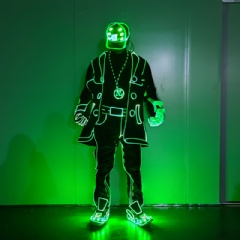 LED Tron Dance Costume America's Got Talent