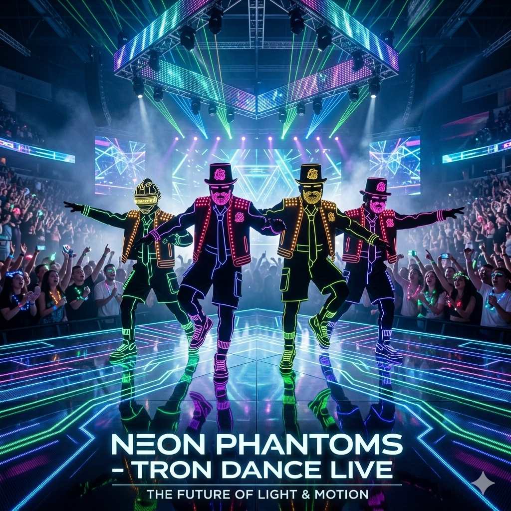 The Future of Light & Motion: “Neon Phantoms” Redefines Immersive Entertainment