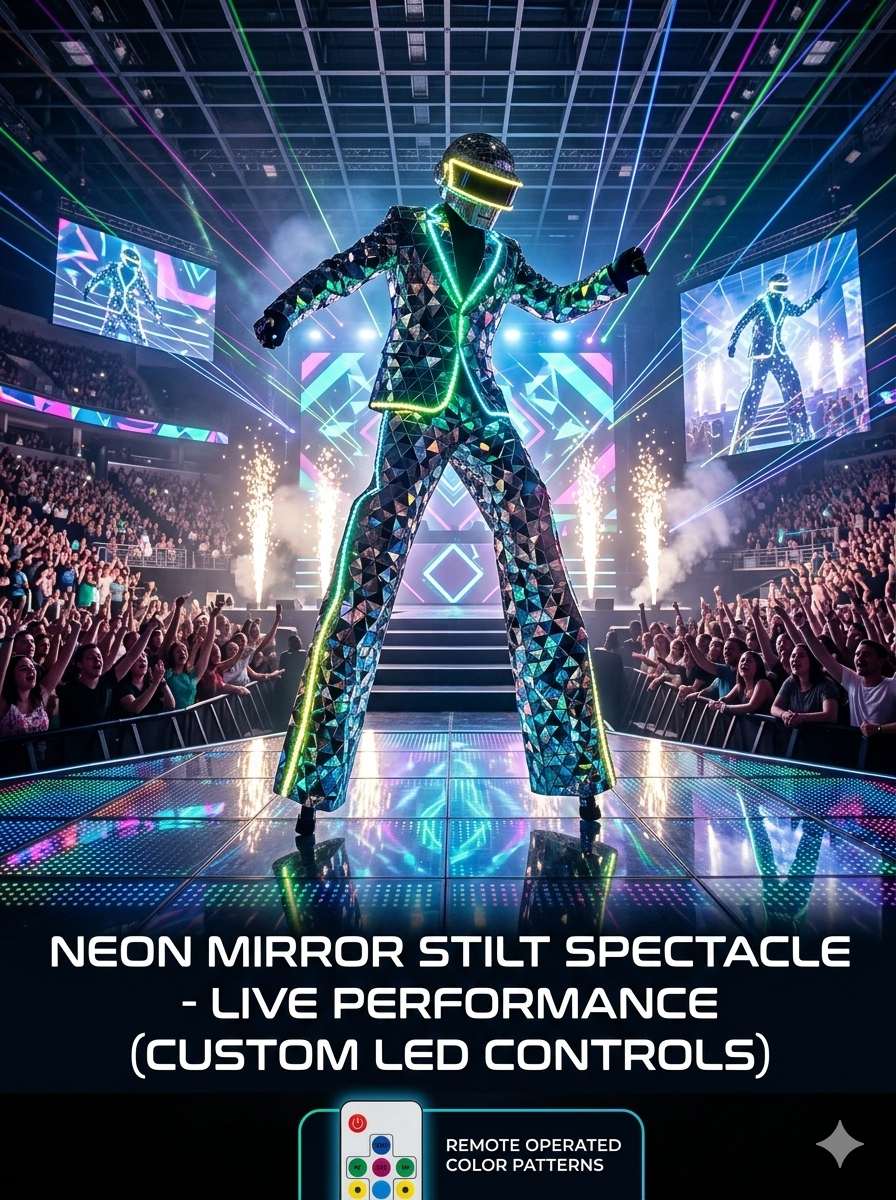 Why LED mirror dance costumes Is a Must-Have for Event Planners