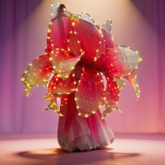 Illuminating the Stage: The Ultimate Luminous LED Flower Dress for Immersive Performance Art and Grand Events LED Light Up Lotus Flower Costume – Luminous Stage Performance Wear for Festivals